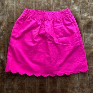 J crew hot pink skirt